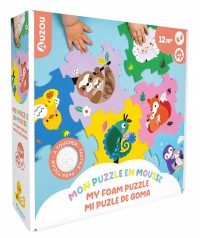 Puzzle en mousse a toucher