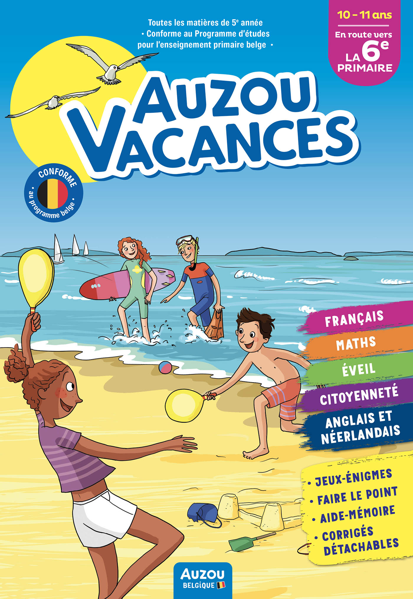 Auzou Vacances - En Route Vers La 6E Primaire Auzou Vacances - En Route Vers La 6E Primaire
