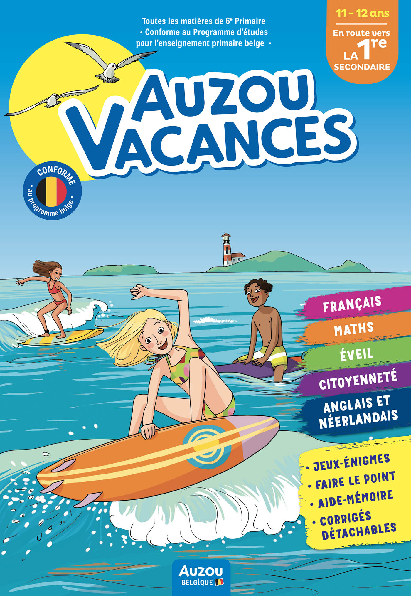 Auzou Vacances - En Route Vers La 1Re Secondaire Auzou Vacances - En Route Vers La 1Re Secondaire