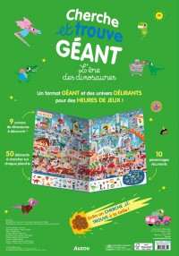Cherche Et Trouve Géant - L'ère Des Dinosaures