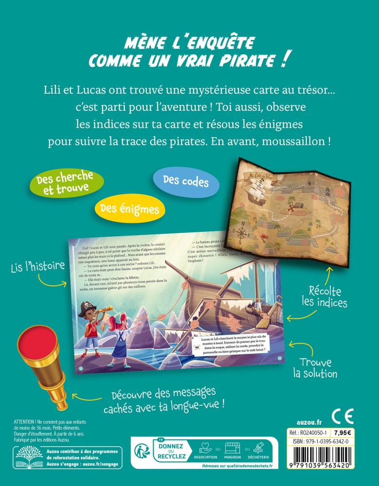 MON ROMAN ENIGME - LA CHASSE AU TRESOR