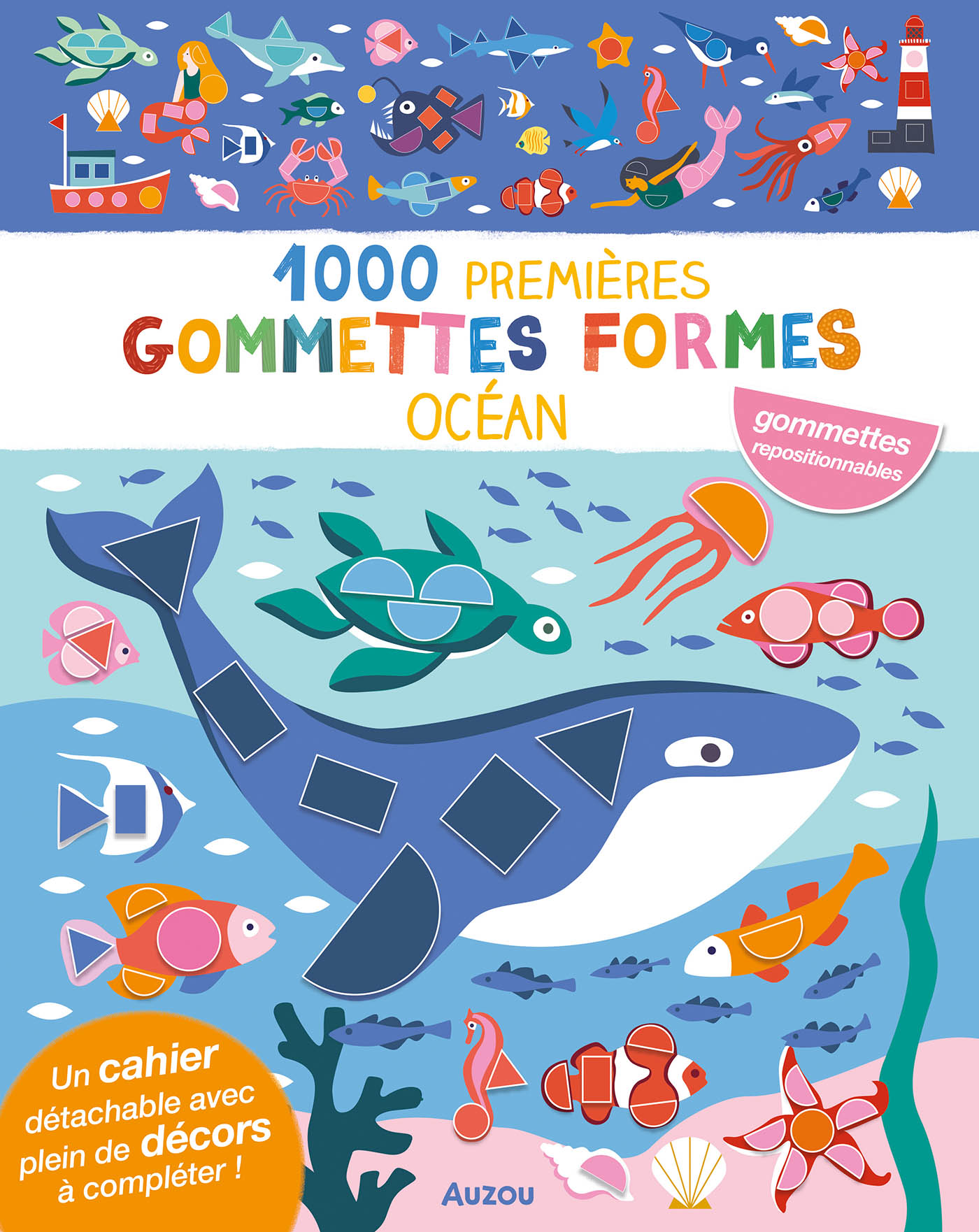 1000 Premières Gommettes Formes Océan 1000 Premières Gommettes Formes Océan
