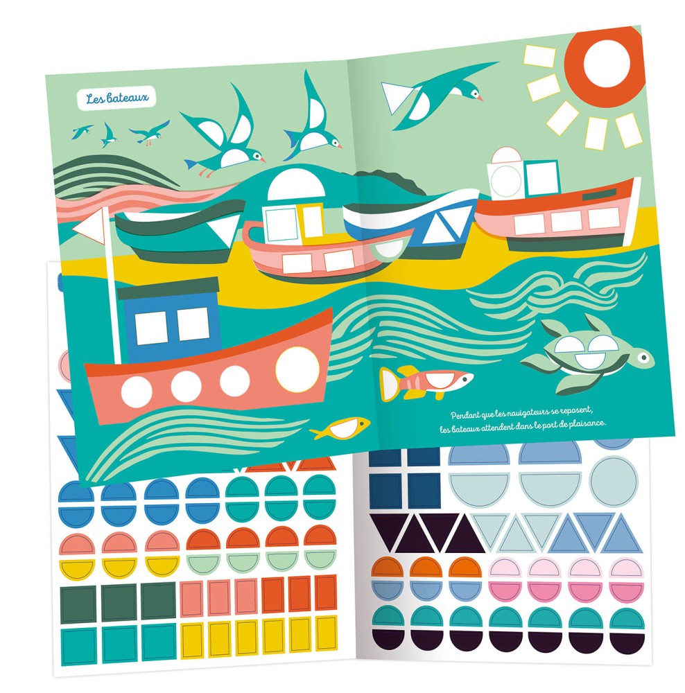 1000 Premières Gommettes Formes Océan 1000 Premières Gommettes Formes Océan