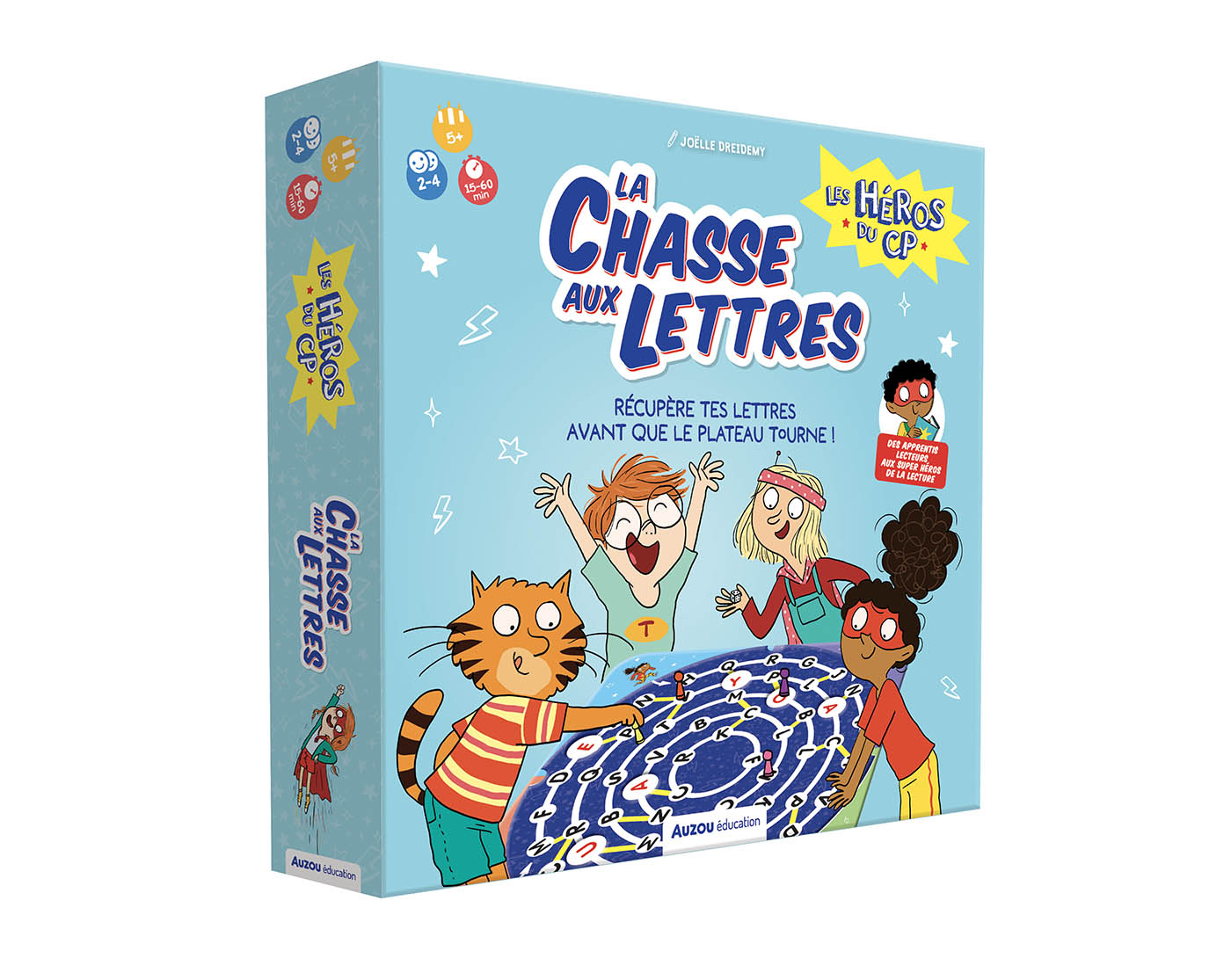 LA CHASSE AUX LETTRES - LES HEROS DU CP