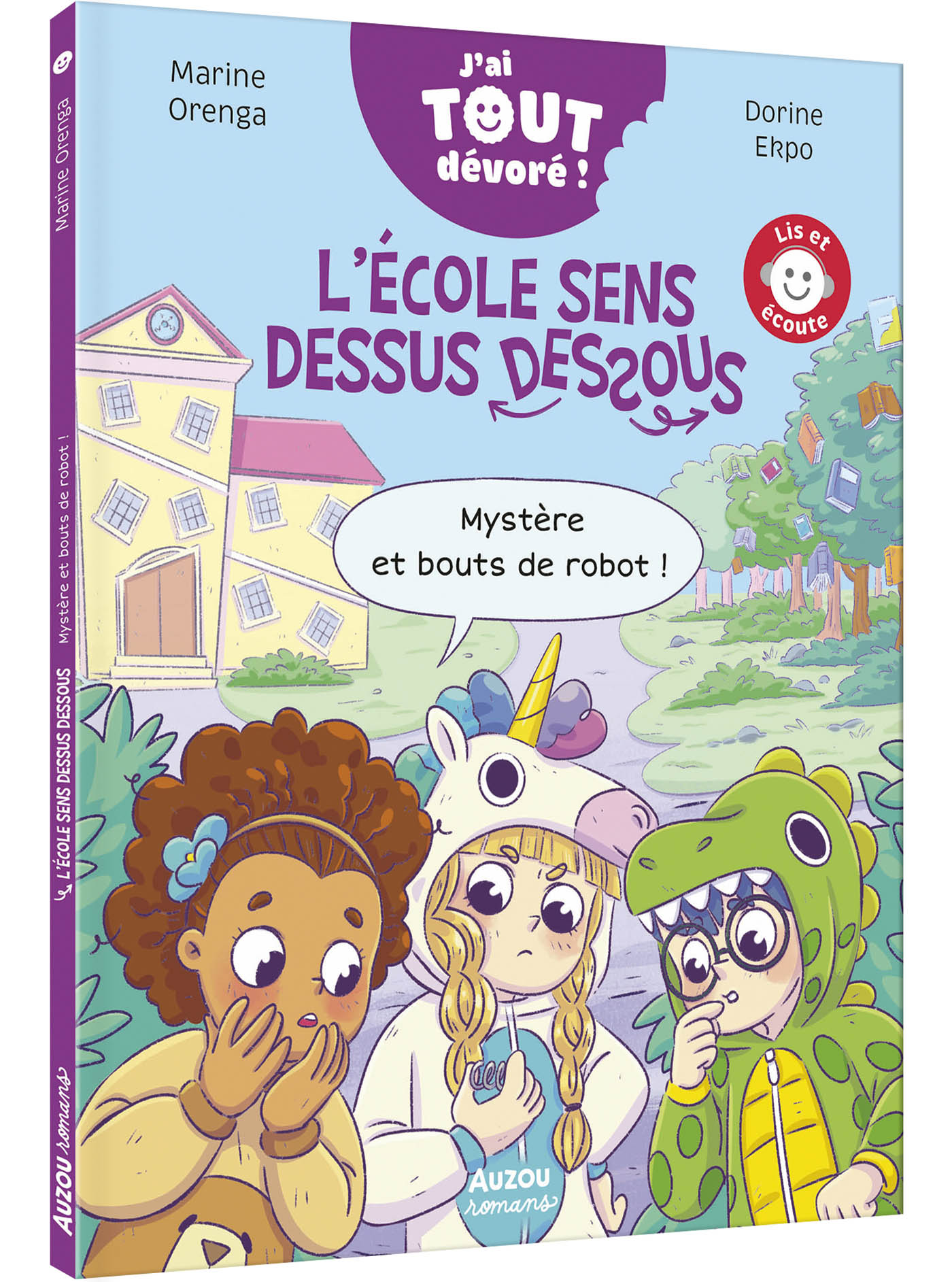 LECOLE SENS DESSUS DESSOUS - MYSTERE ET BOUTS DE ROBOT !