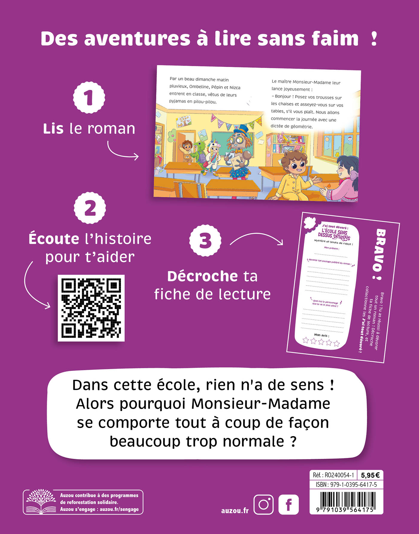 LECOLE SENS DESSUS DESSOUS - MYSTERE ET BOUTS DE ROBOT !