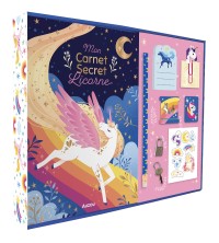 Mon coffret de papeterie licornes