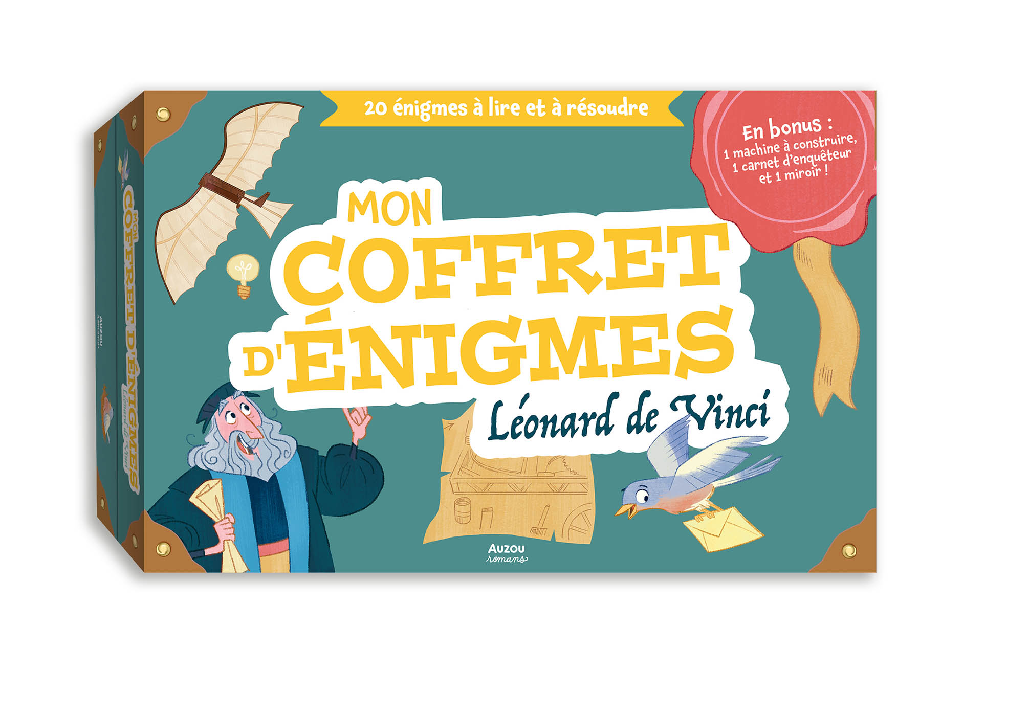 Mon Coffret D'énigmes Léonard De Vinci