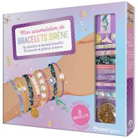 Mon accumulation de bracelets sirène