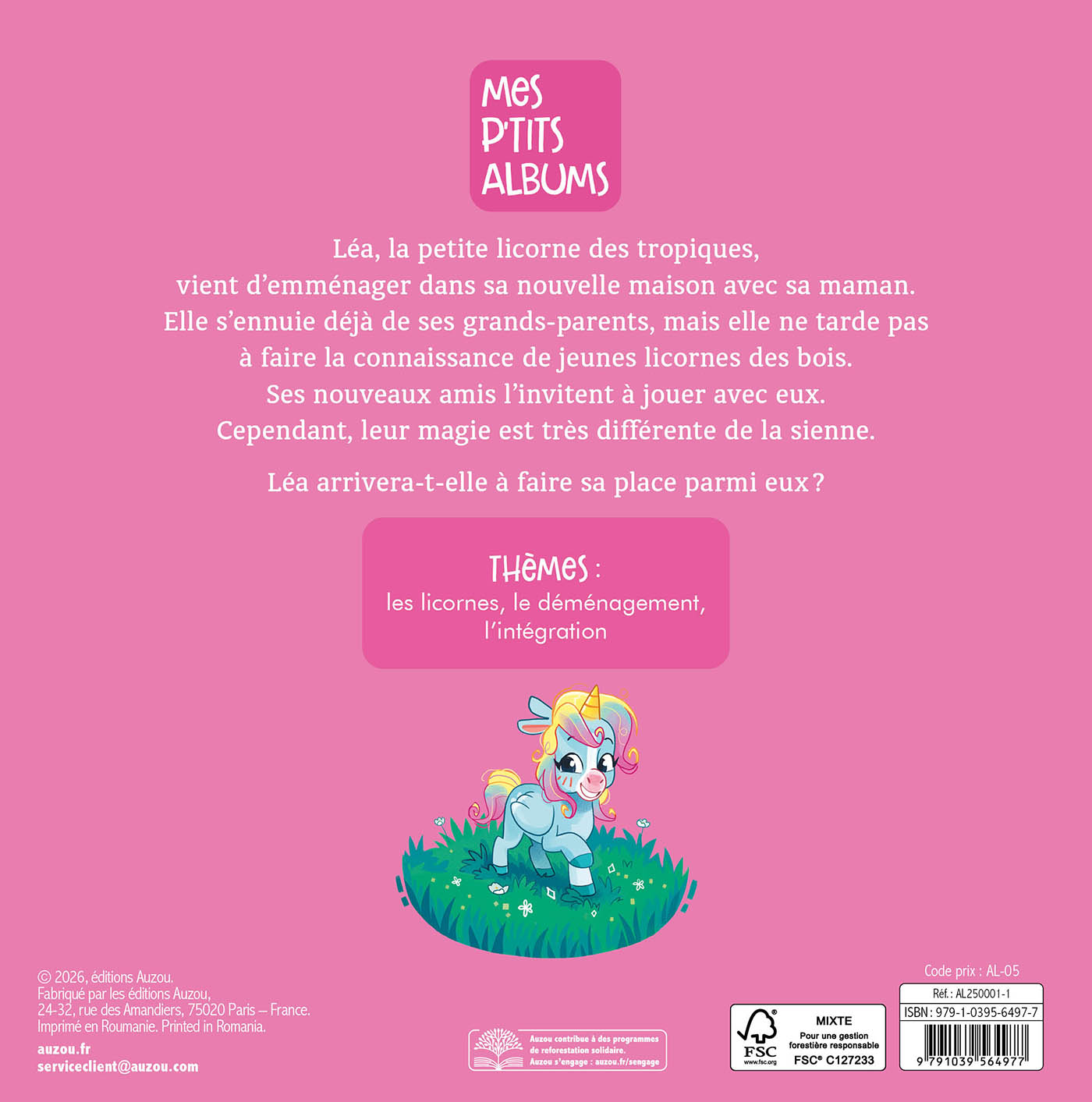 LEA LA LICORNE SE FAIT DES AMIS 