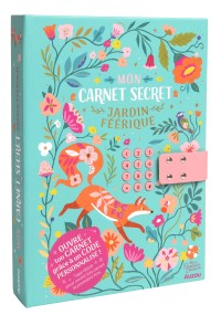 Mon carnet à code secret - Jardin féérique