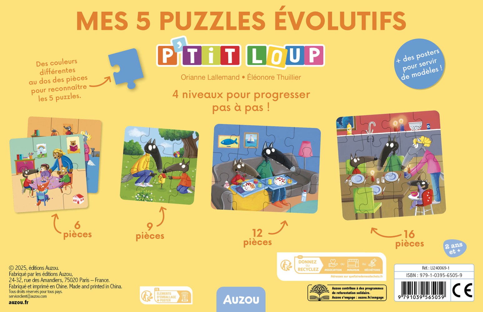 Mes puzzles évolutifs P Mes puzzles évolutifs P