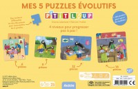 P'tit Loup - Mes 5 Puzzles Évolutifs