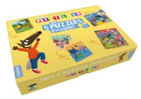 Mes 5 puzzles évolutifs P'tit Loup