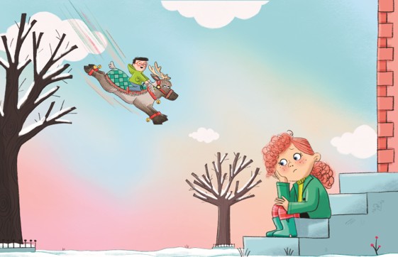 Mon Premier Roman De L'avent - Le Père Noël A L'école