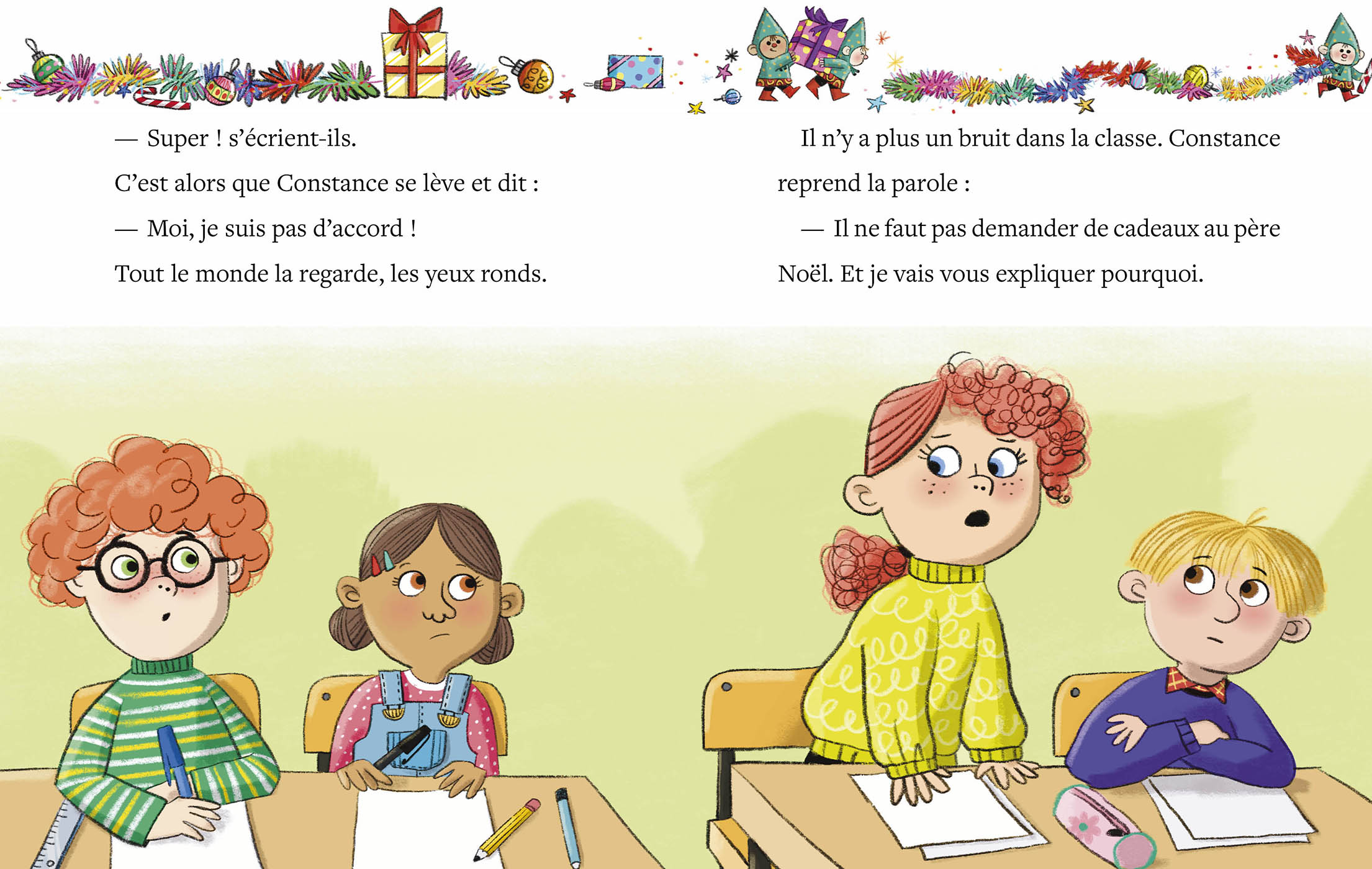 Romans De L'avent - Mon Premier Roman De L'avent - Le P»Re Noàl À L'école