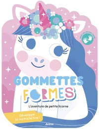 Gommettes formes - L'aventure de petite licorne