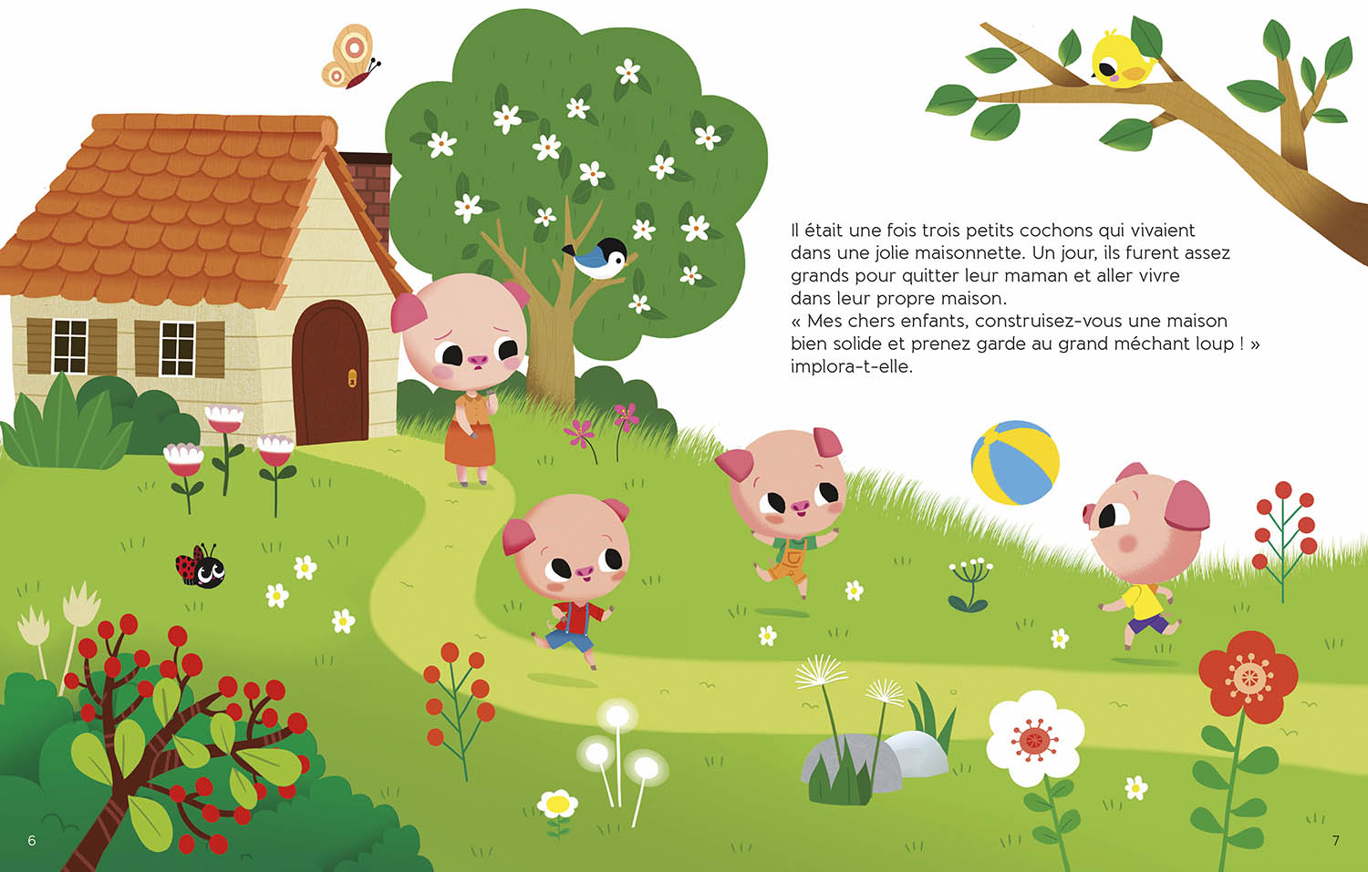LES TROIS PETITS COCHONS 