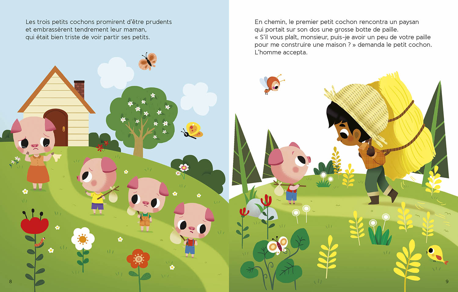 LES TROIS PETITS COCHONS 