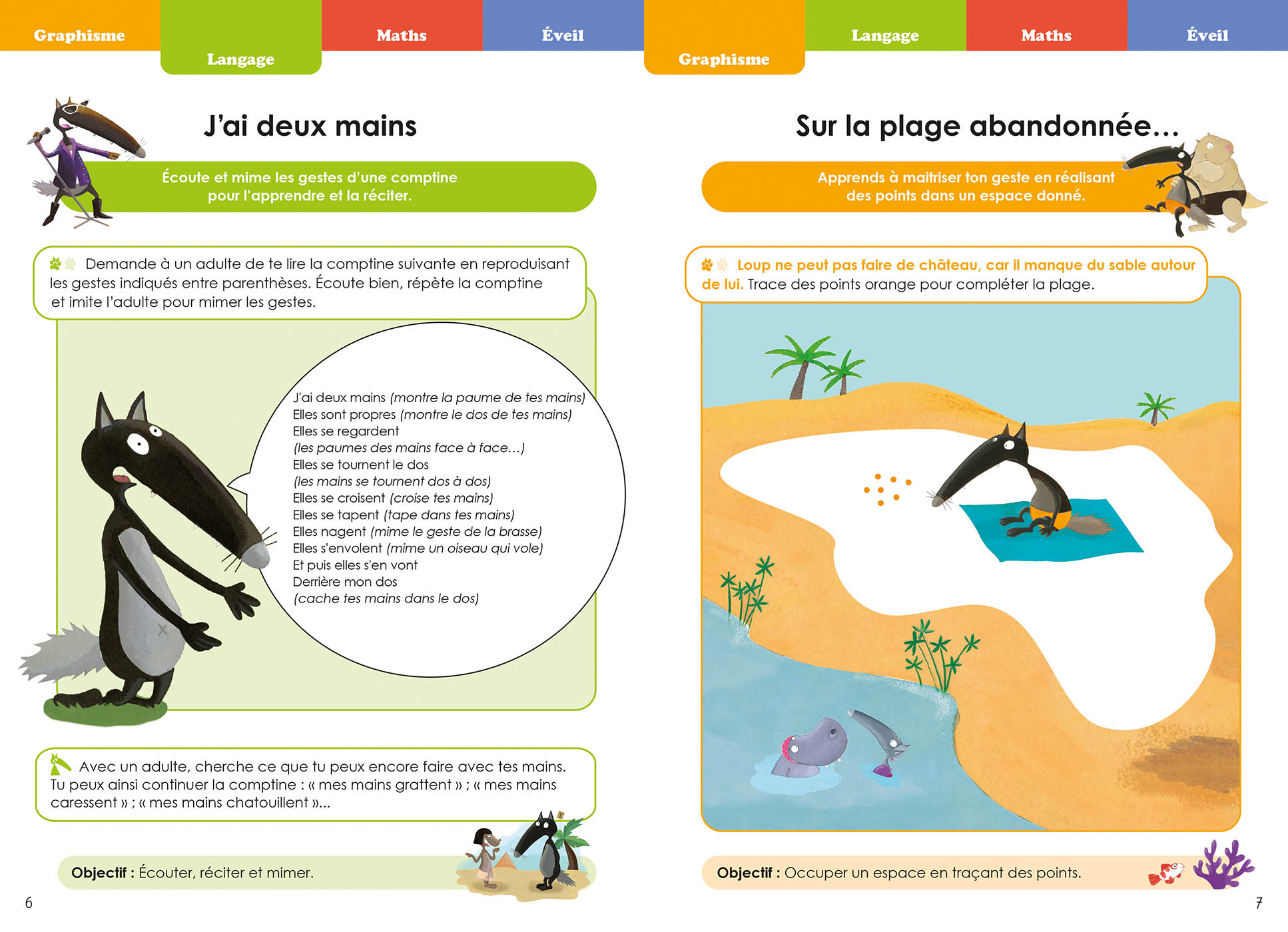 Je Rentre En Première Maternelle Avec Loup Je Rentre En Première Maternelle Avec Loup