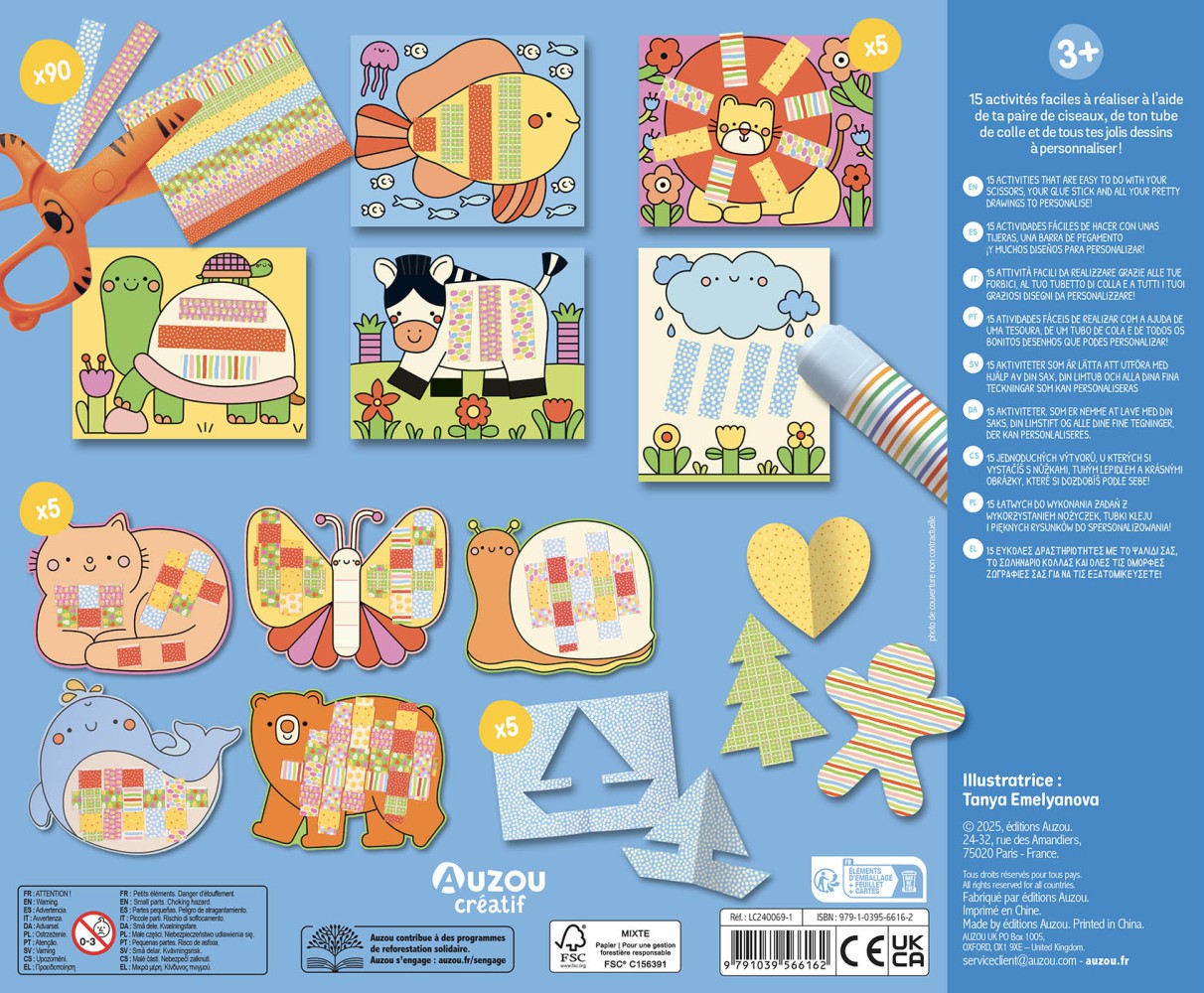 Mes créations de ma maternelle 3-6 ans : je découpe et je colle Mes créations de ma maternelle 3-6 ans : je découpe et je colle