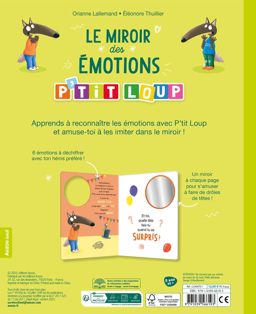 P'tit Loup - Le Miroir Des Émotions