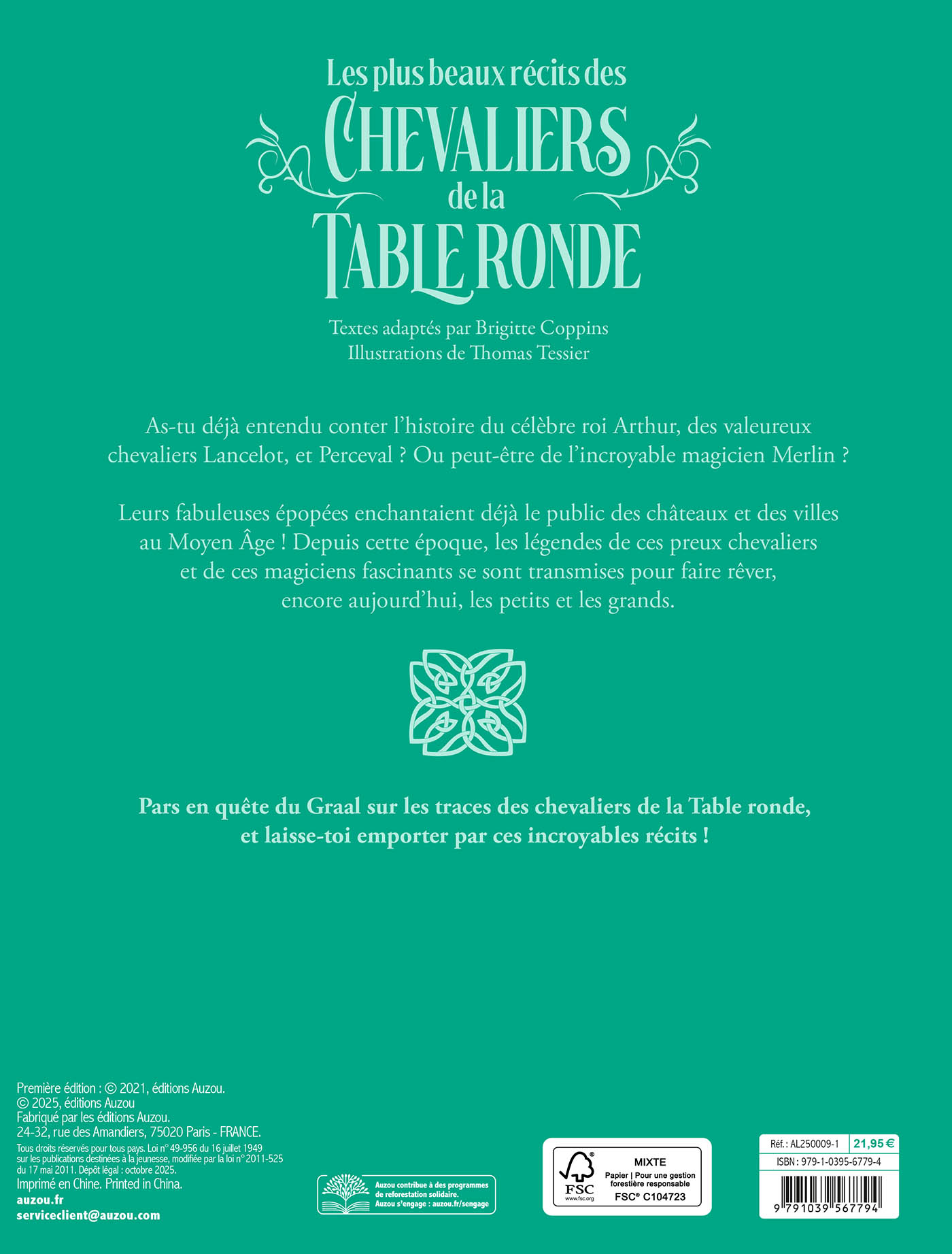 LES CHEVALIERS DE LA TABLE RONDE