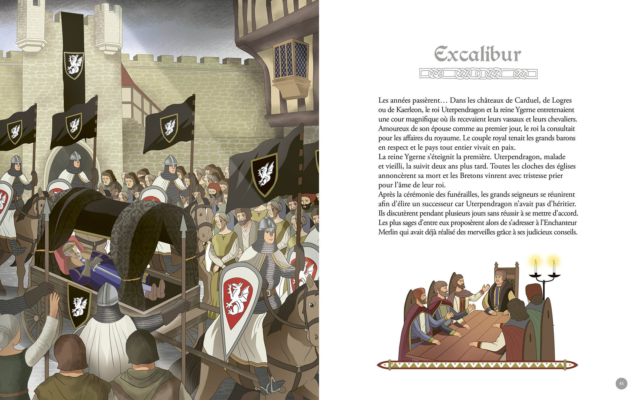 LES CHEVALIERS DE LA TABLE RONDE