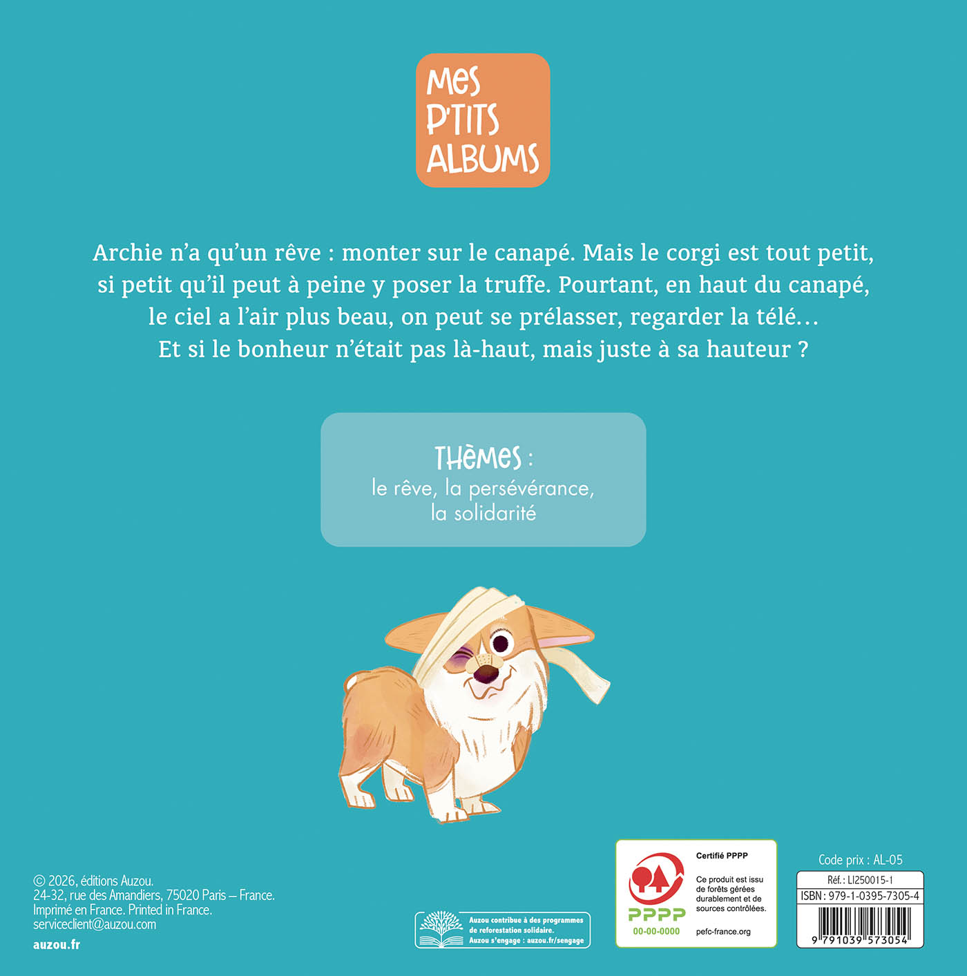 ARCHIE PETIT CORGI, GRAND DEFI ARCHIE PETIT CORGI, GRAND DEFI