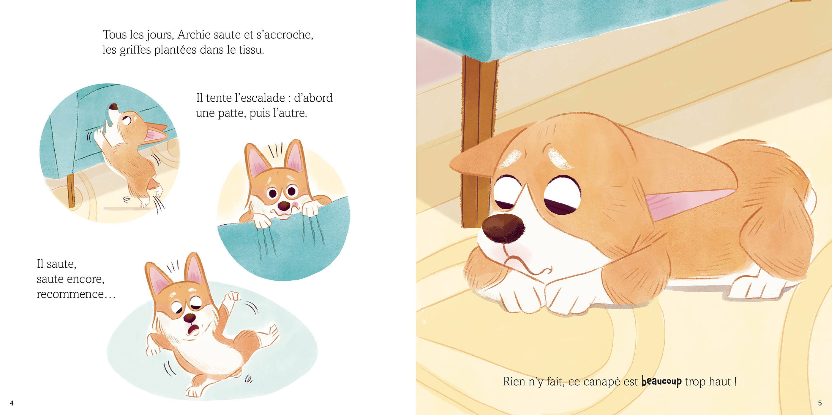 ARCHIE PETIT CORGI, GRAND DEFI ARCHIE PETIT CORGI, GRAND DEFI