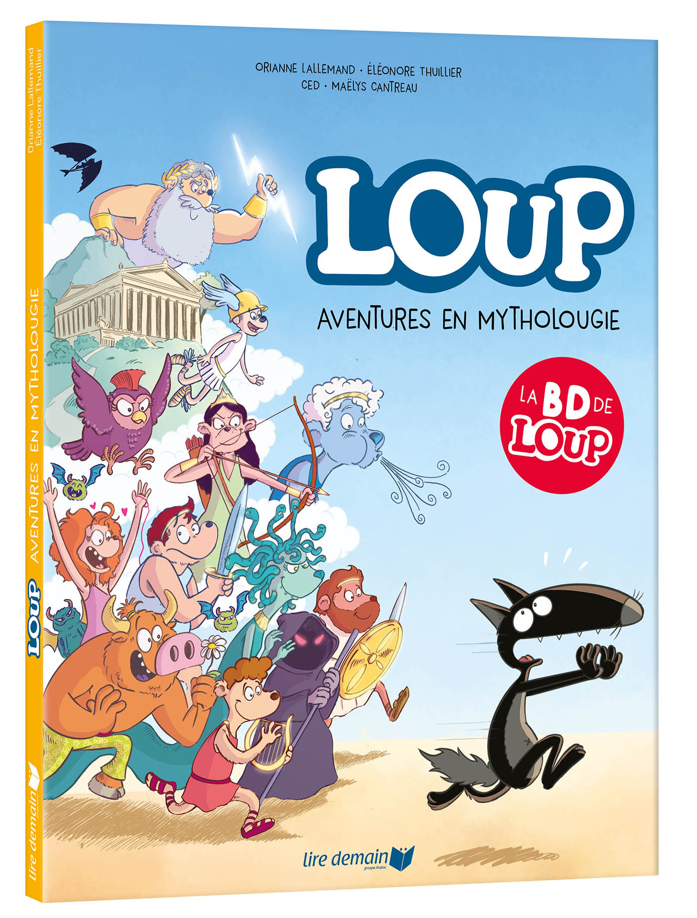 AVENTURE EN MYTHOLOUGIE - LA BD DE LOUP