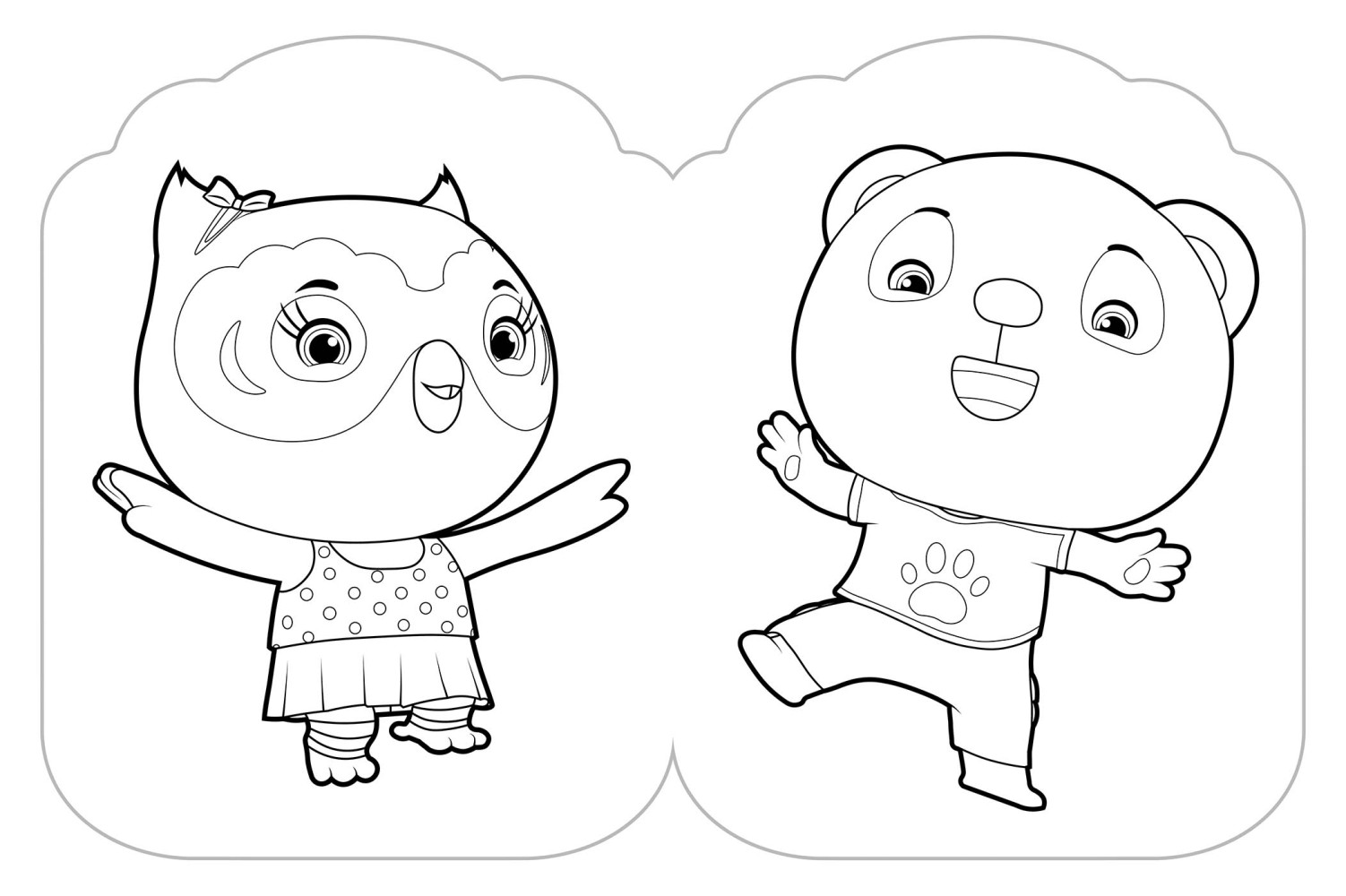 Les Mini-Héros De La Forêt - 30 Super Coloriages