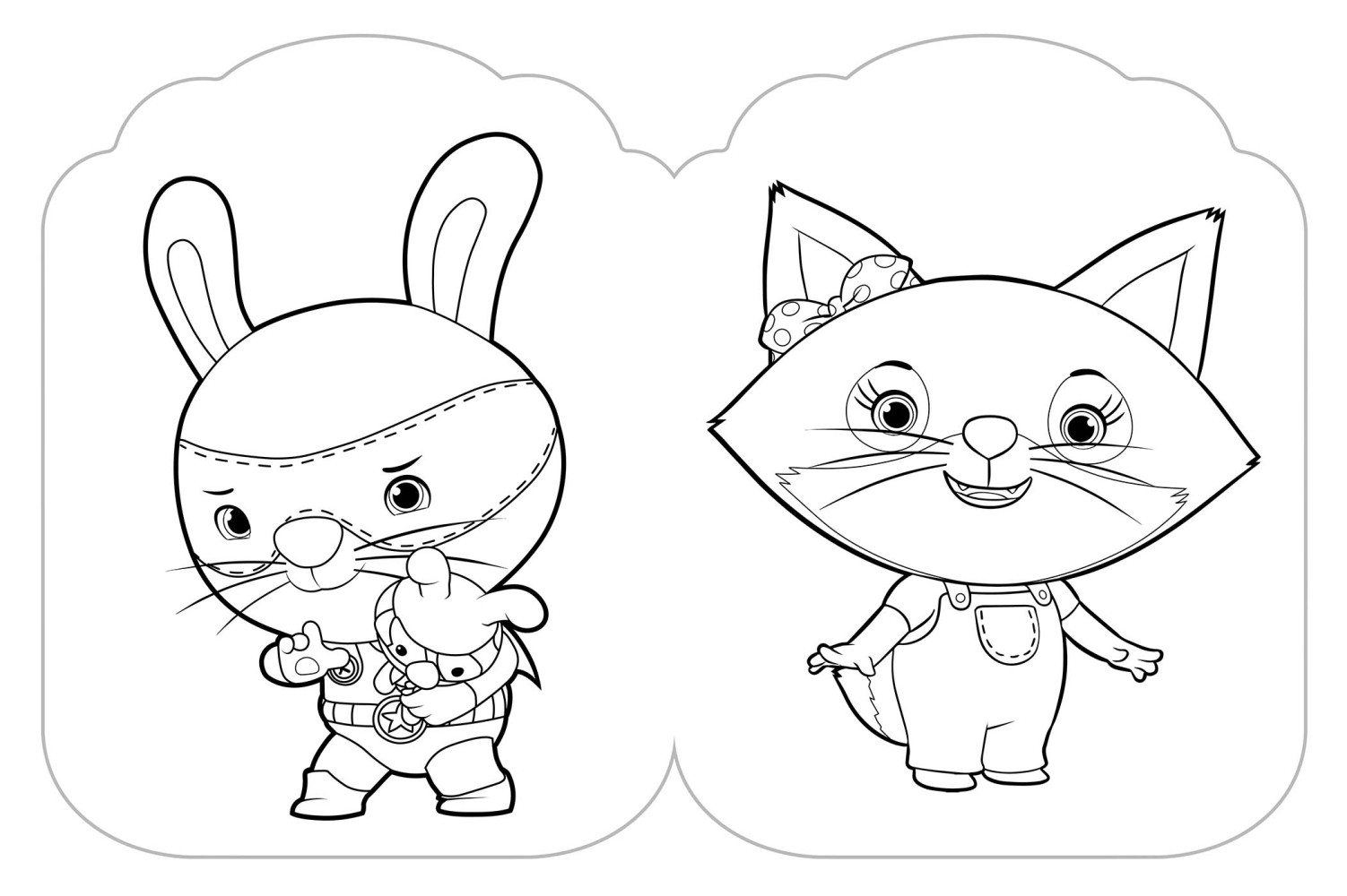 Les Mini-Héros De La Forêt - 30 Super Coloriages