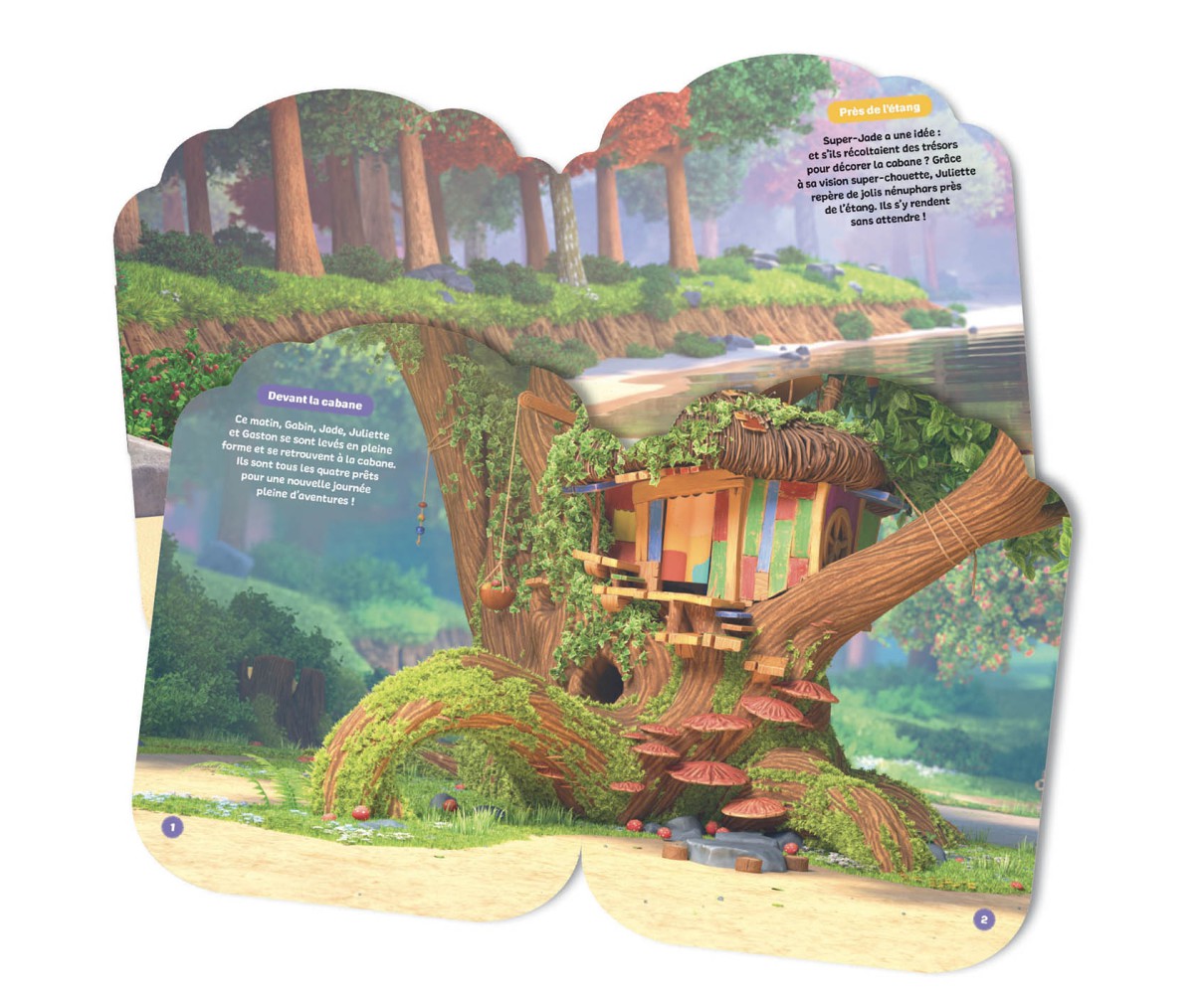 Les Mini-Héros De La Forêt - Mon Histoire À Animer Avec 280 Autocollants