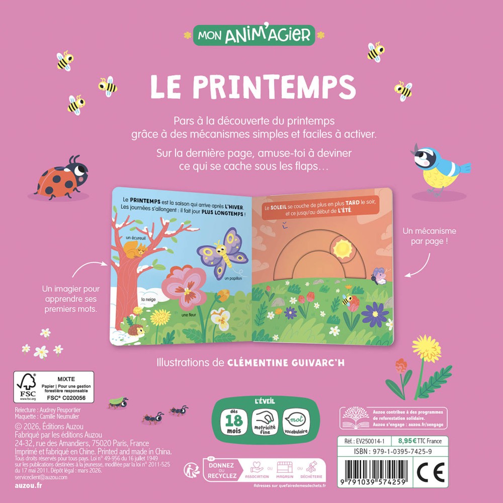 LE PRINTEMPS - MON ANIM