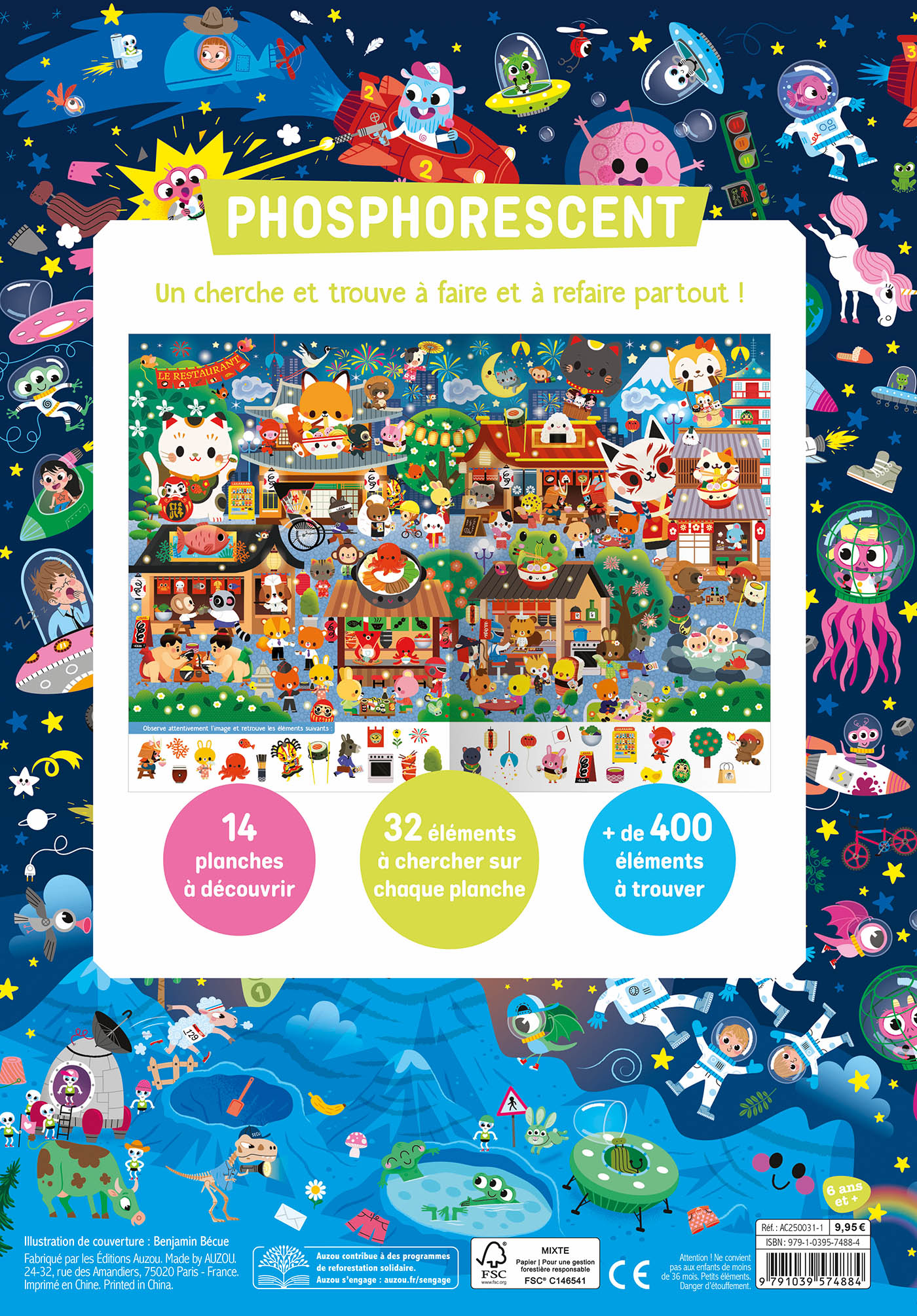 CHERCHE ET TROUVE - PHOSPHORESCENT