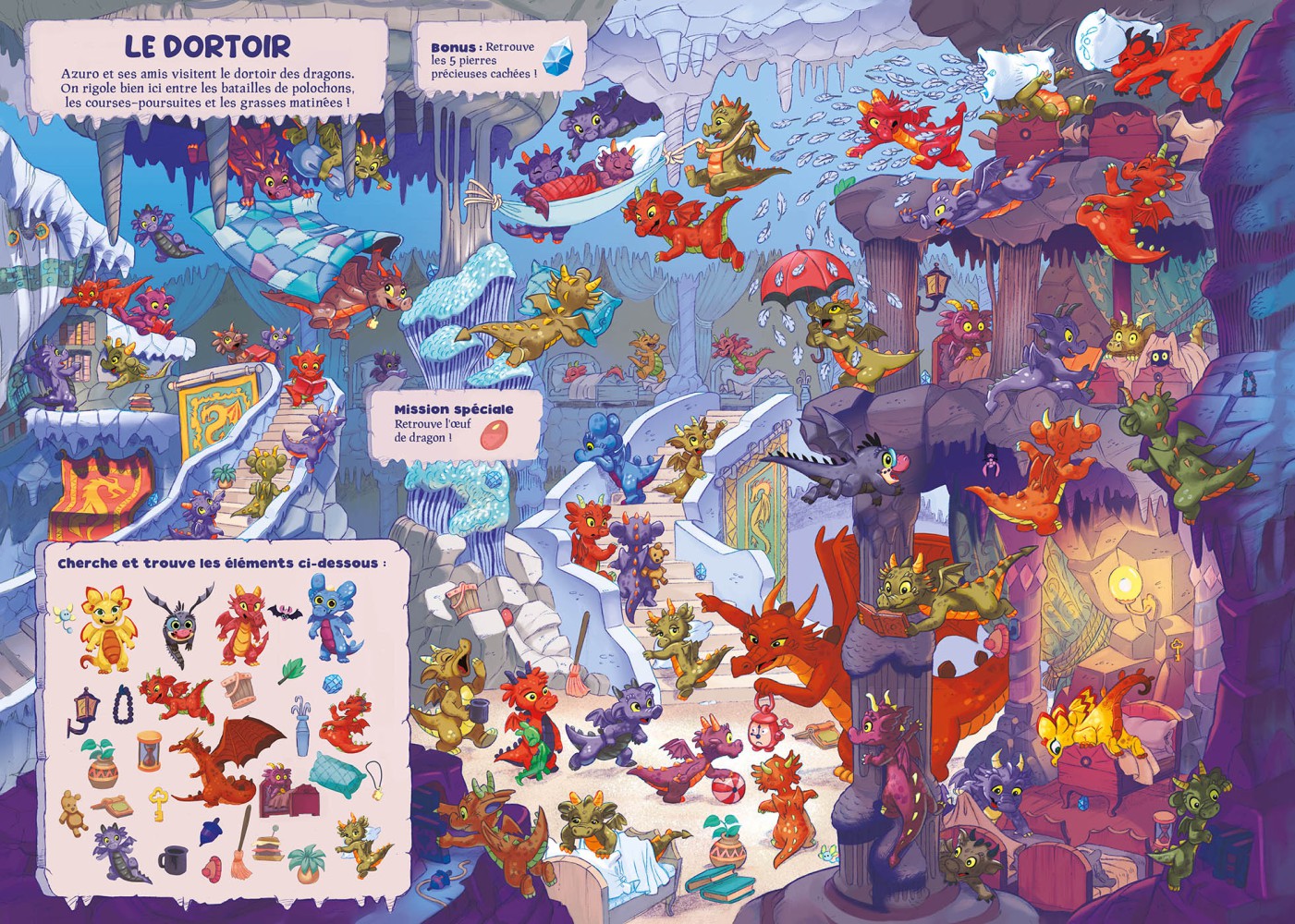 Cherche Et Trouve - Azuro Et Les Dragons Cherche Et Trouve - Azuro Et Les Dragons