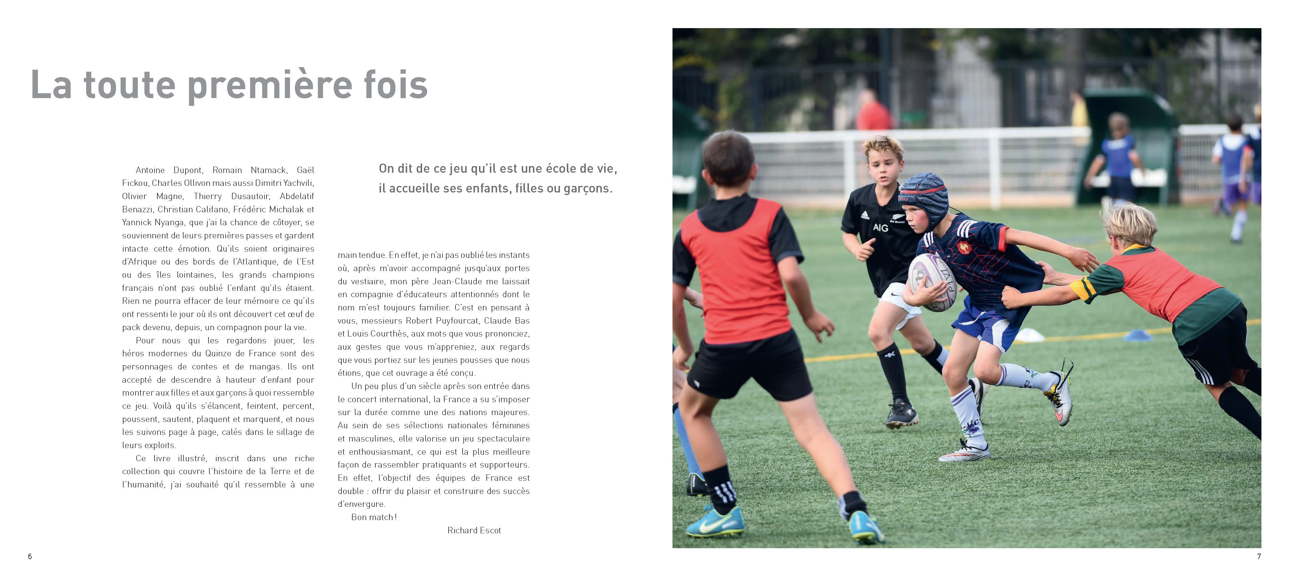 LE RUGBY RACONTE AUX ENFANTS