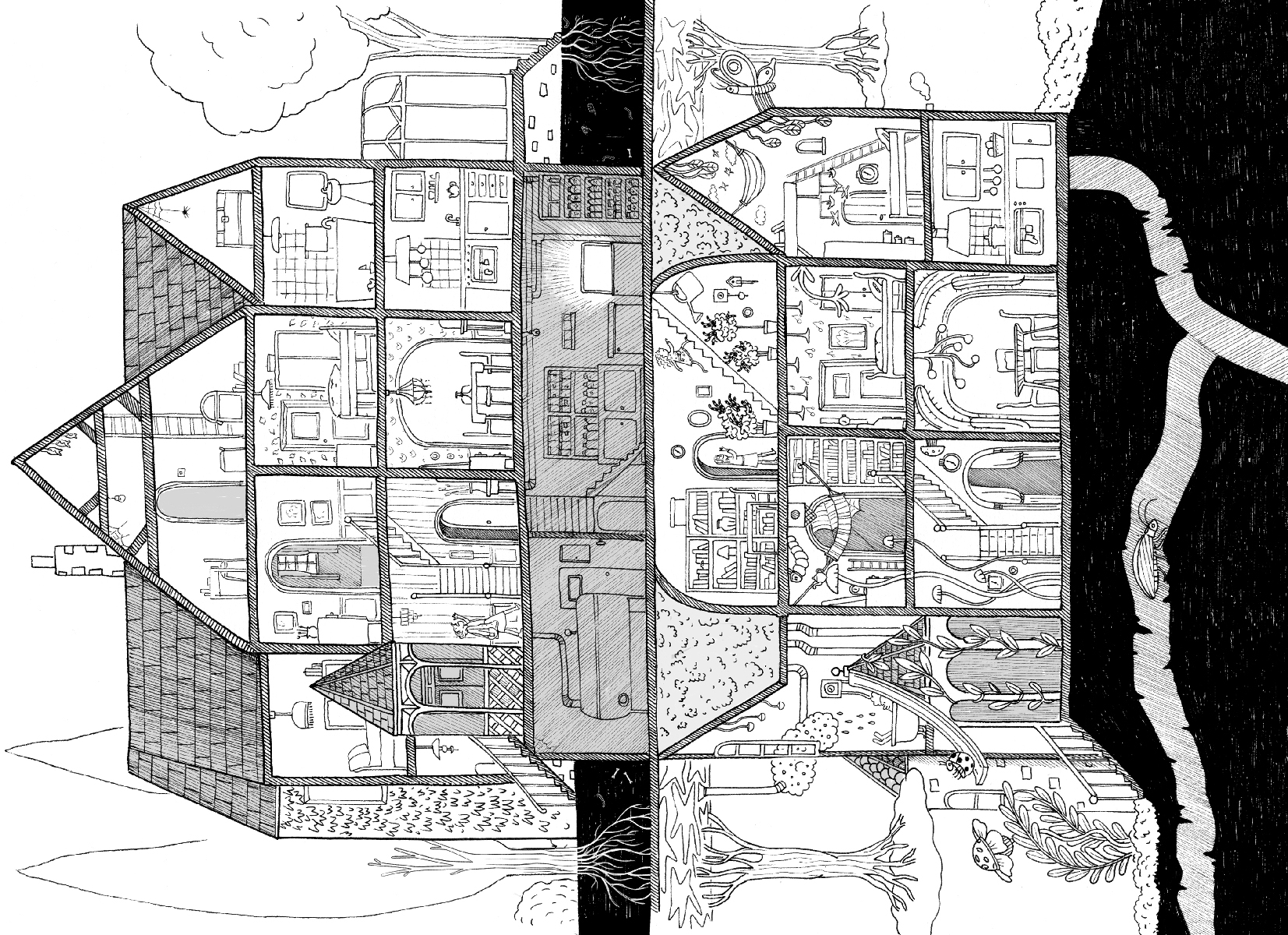 LA MAISON SOUS LA MAISON