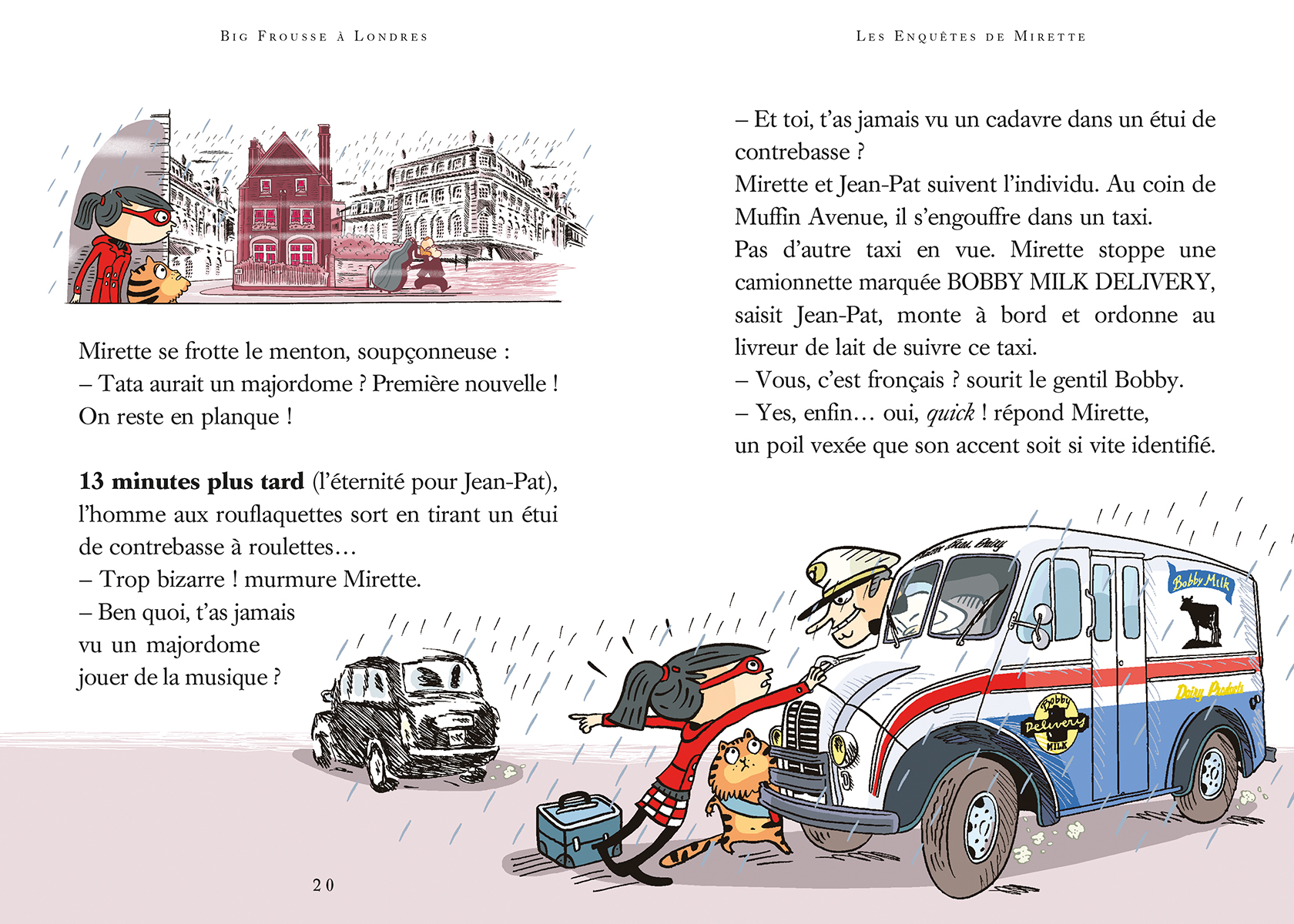 BIG FROUSSE A LONDRES - LES ENQUETES DE MIRETTE