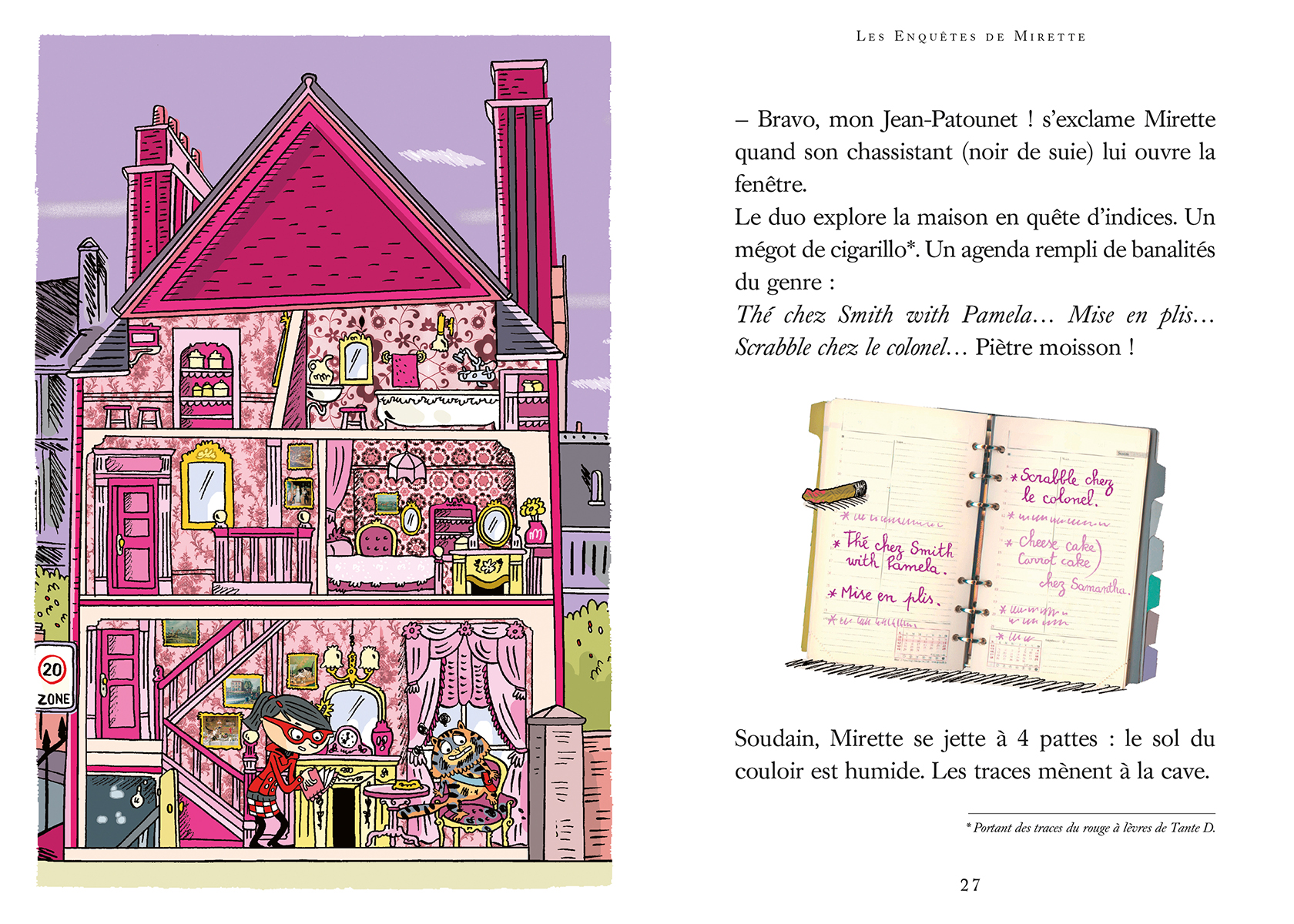 BIG FROUSSE A LONDRES - LES ENQUETES DE MIRETTE