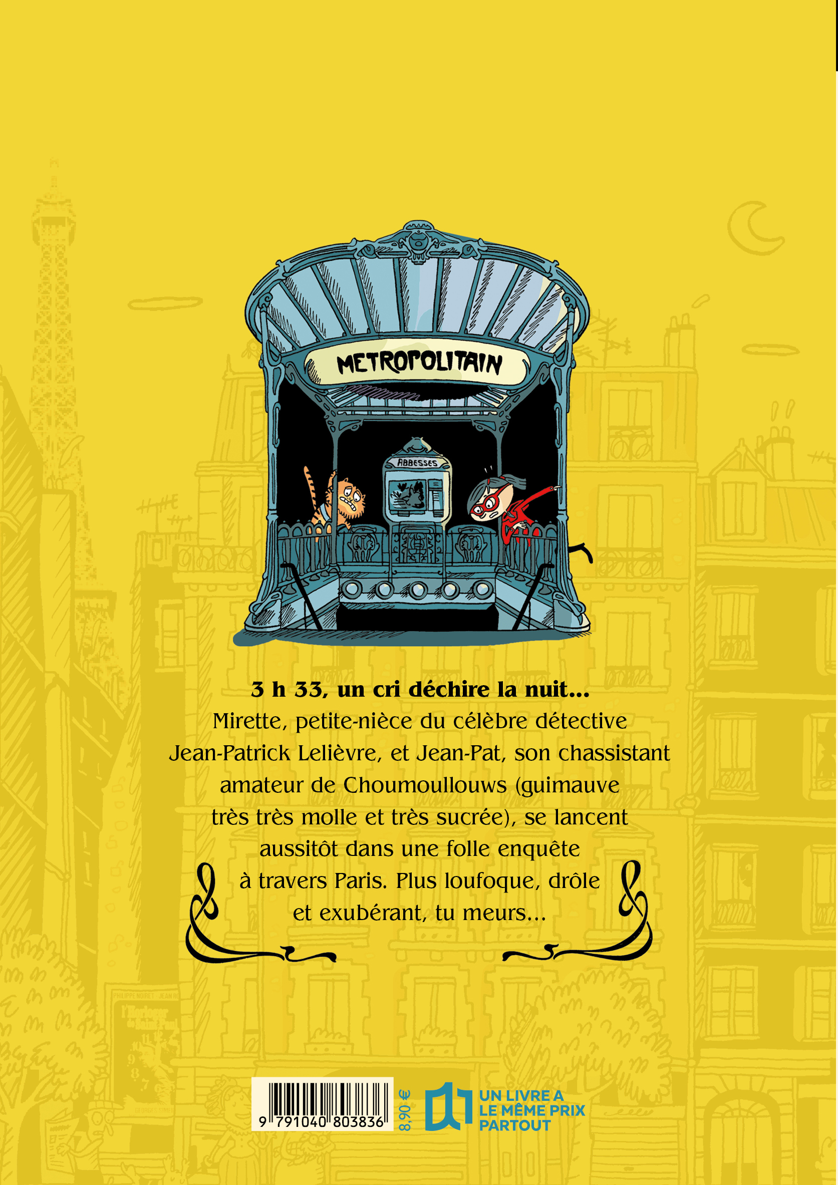 PANIQUE A PARIS - LES ENQUETES DE MIRETTE
