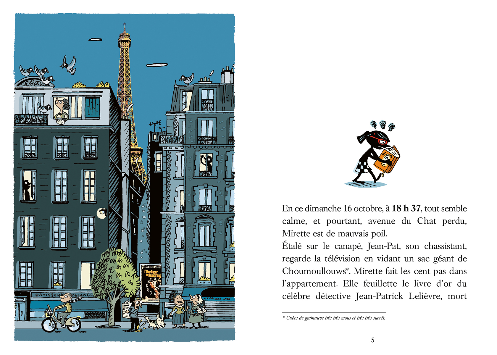 PANIQUE A PARIS - LES ENQUETES DE MIRETTE