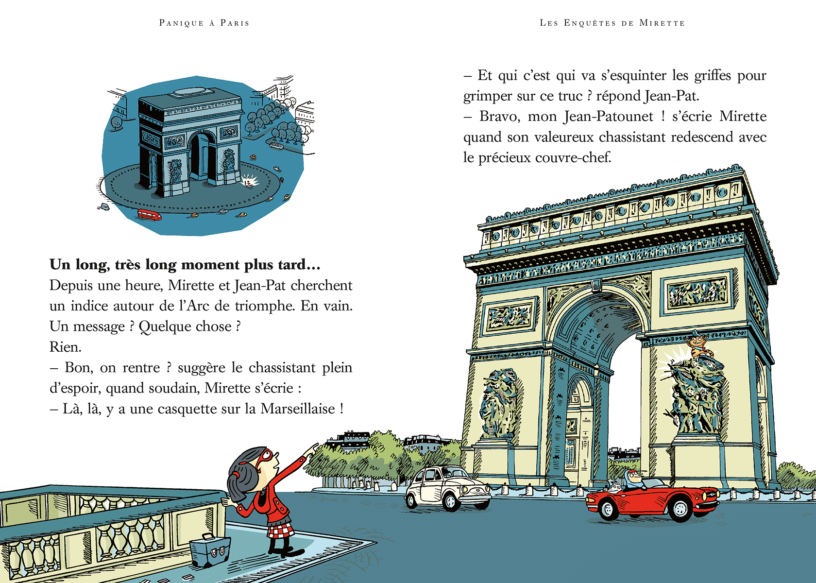 PANIQUE A PARIS - LES ENQUETES DE MIRETTE