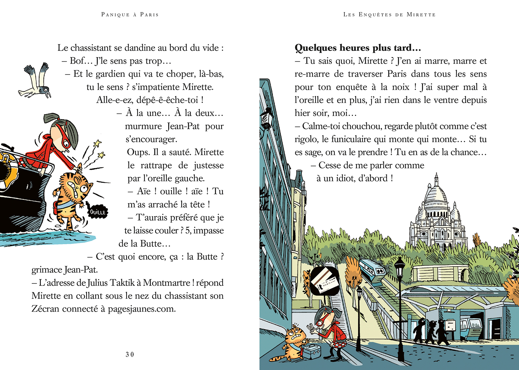 PANIQUE A PARIS - LES ENQUETES DE MIRETTE