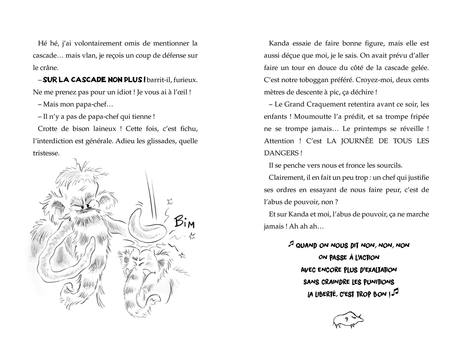 TONNERRE DE MAMMOUTH T2 ZINZINS, LES HUMAINS !