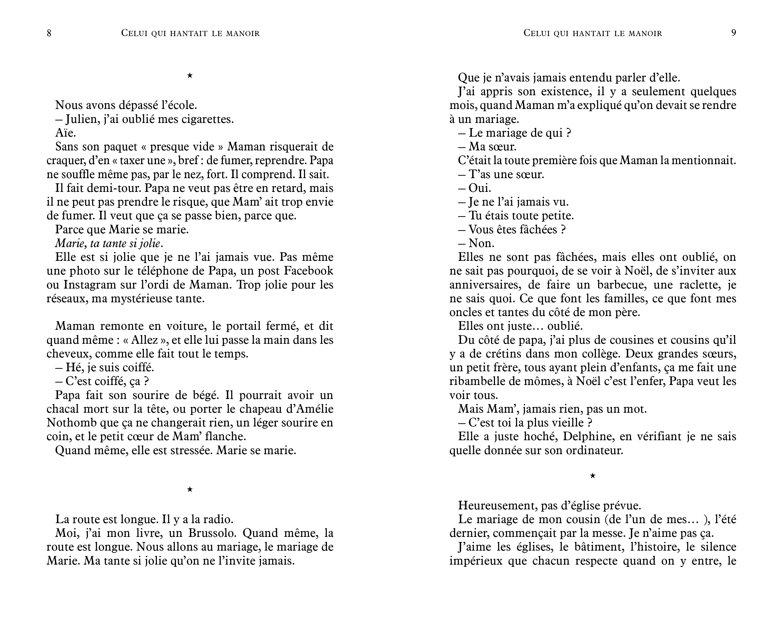 CELUI QUI HANTAIT LE MANOIR