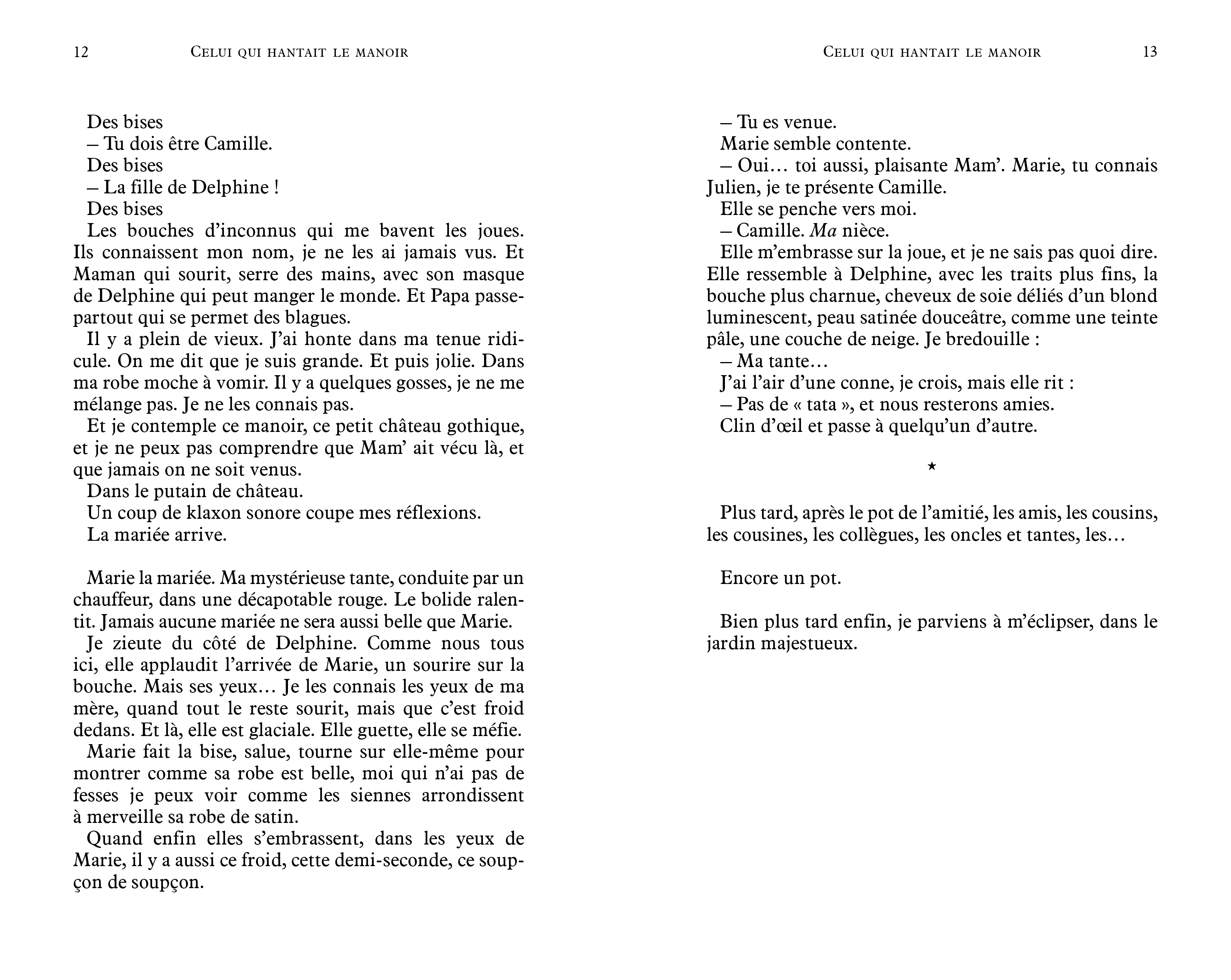 CELUI QUI HANTAIT LE MANOIR