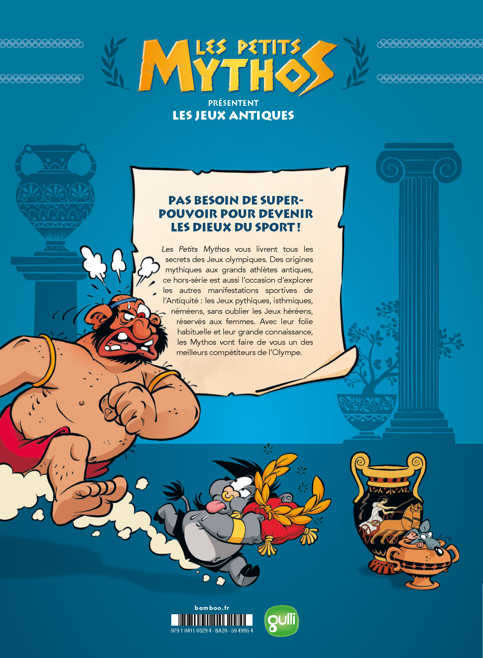 LES JEUX ANTIQUES - LES PETITS MYTHOS PRESENTENT