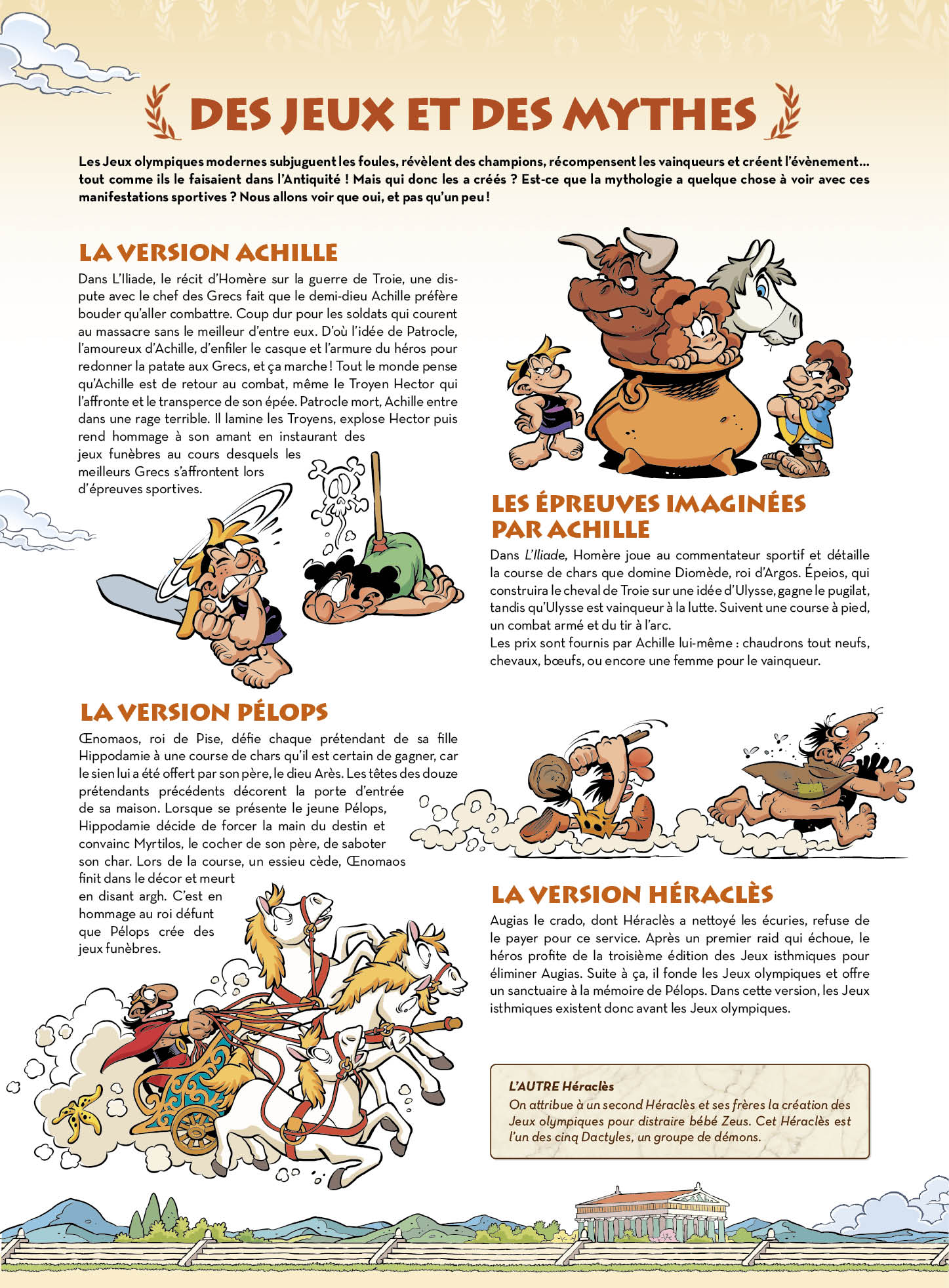 LES JEUX ANTIQUES - LES PETITS MYTHOS PRESENTENT